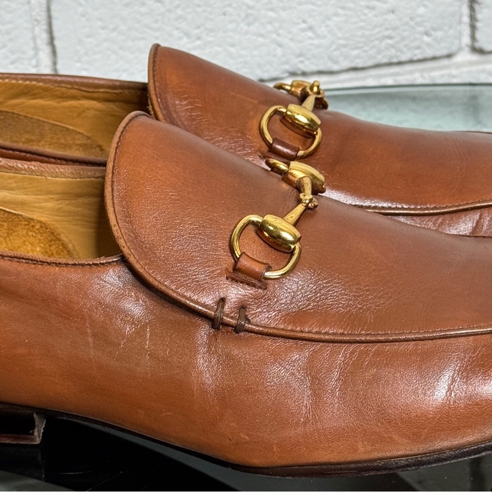 Mercanti Fiorentini men’s leather loafers Size: Men’s 9 Elegant Brown Leather - Picture 2 of 8